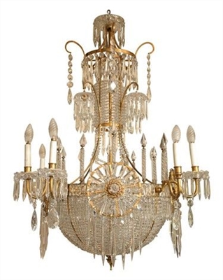 Chandeliers and lamps from Russia