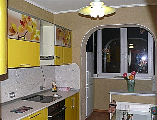 Balcony combined with the kitchen - 100 photos of design ideas