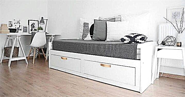 BRIMNES daybed with 2 mattresses