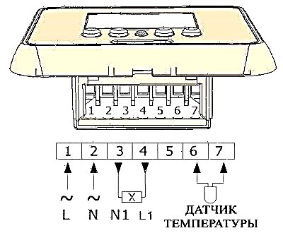 Funkce připojení teplé podlahy k termostatu