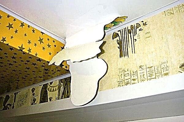 Stickers on the stretch ceiling (10 photos): vinyl decorative products, is it possible to glue on the ceiling
