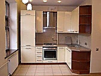 การออกแบบห้องครัวขนาดเล็ก 7 ตารางเมตร