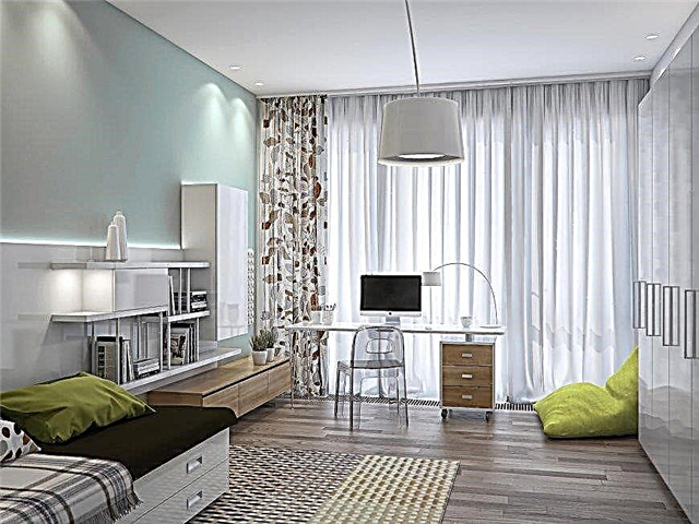 Beige wallpaper in the bedroom: which curtains are suitable for the interior