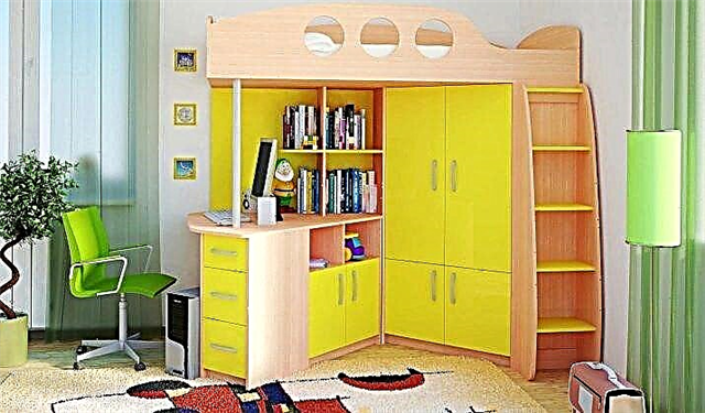 Choose a corner for a student with a wardrobe