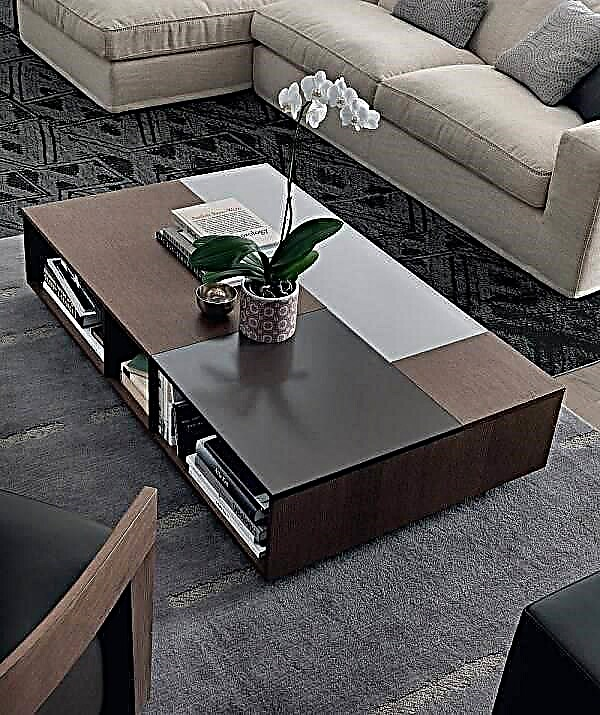 Coffee tables in trendy styles.
