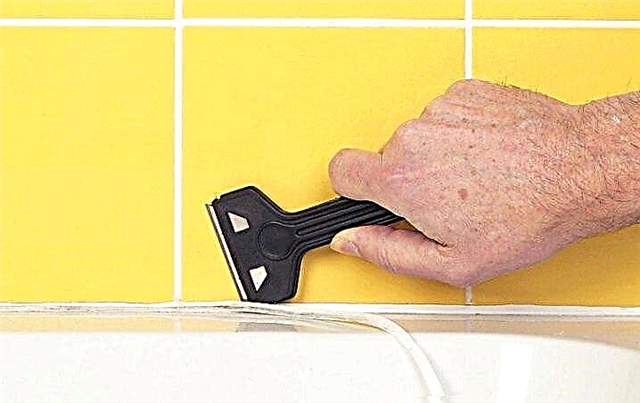 How to wipe silicone sealant from a tile?