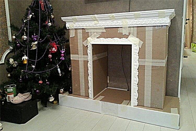 DIY artificial fireplace
