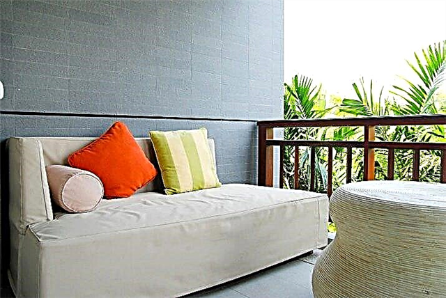 Kauč ​​na balkonu - kriteriji odabira i upute za samostalnu proizvodnju