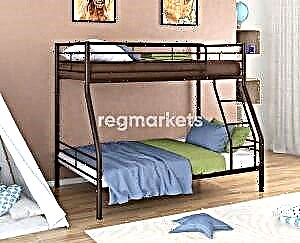 Metal beds from the manufacturer