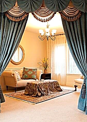Fringe for curtains - the main features of design and fastening