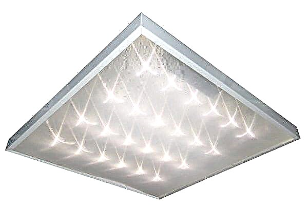 أنواع وميزات أضواء السقف على شكل مربع