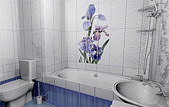 Design and decoration of the bathroom with plastic panels of walls and ceilings 110 PHOTOS