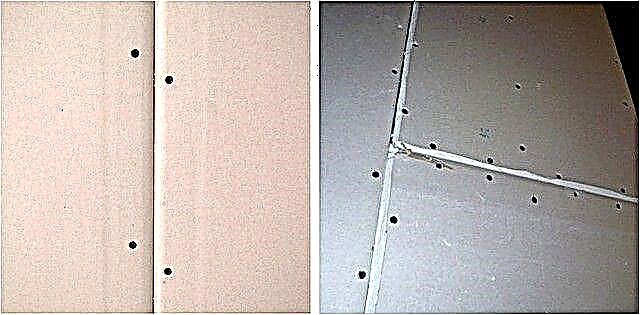 Cómo y cómo cerrar las costuras entre las láminas de paneles de yeso
