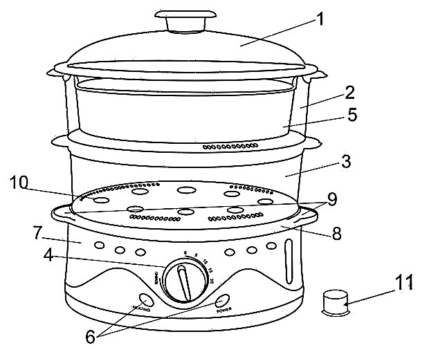 Steam cooker Scarlett sc-143