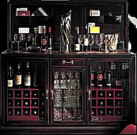 Features of the bar cabinet for the kitchen