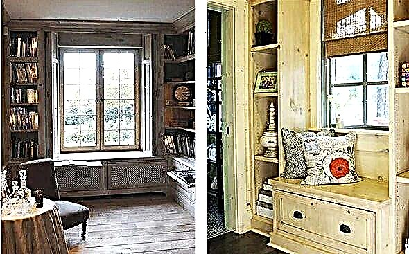 How to build a wardrobe around a window in any room to save space